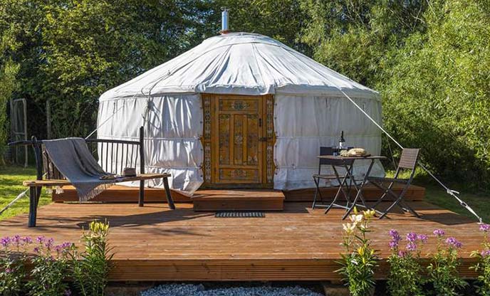Yurt in Devon