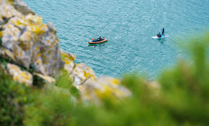 Paddle boarding and Kayaking in Cornwall 