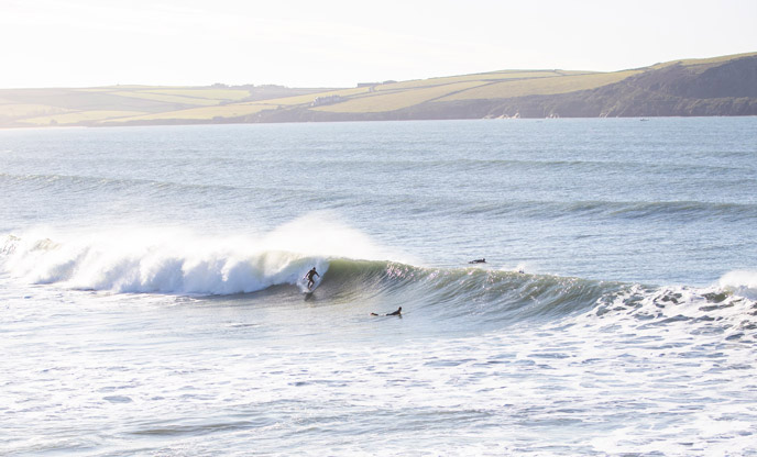 Surfing in Cornwall