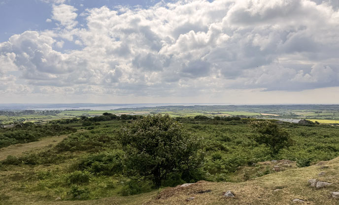 Views from Sancreed Beacon in West Cornwall