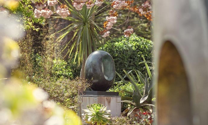 The beautiful sculpture gallery found at the Barbara Hepworth Museum in St Ives
