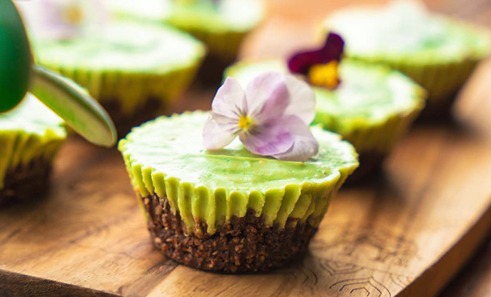 Avocado cupcakes by Mad Cucumber in Bournemouth