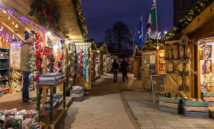 Christmas markets in Exeter 
