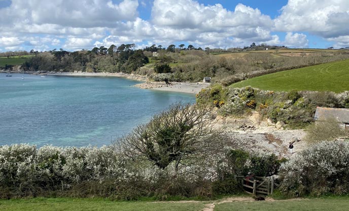 Walking the South West Coast Path around the Helford